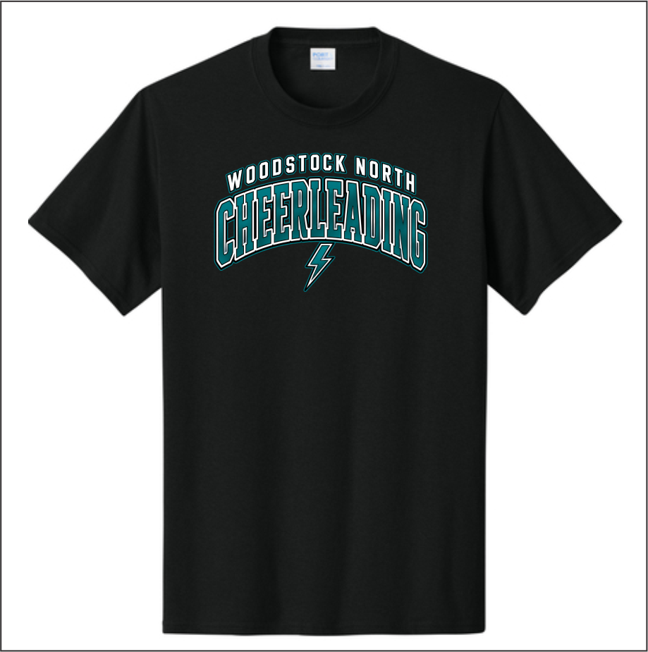 WNHS Cheer Core Cotton Tee - Image 2
