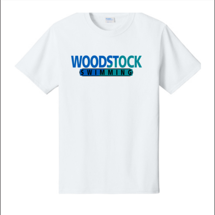 Woodstock Boys Swimming  Core Cotton Tee